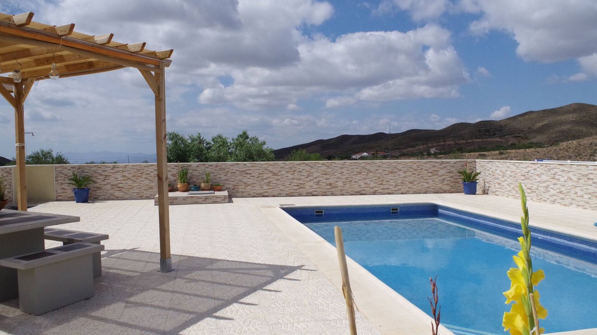 Huercal-Overa Apartment | Ground floor apartment with Private pool.n
