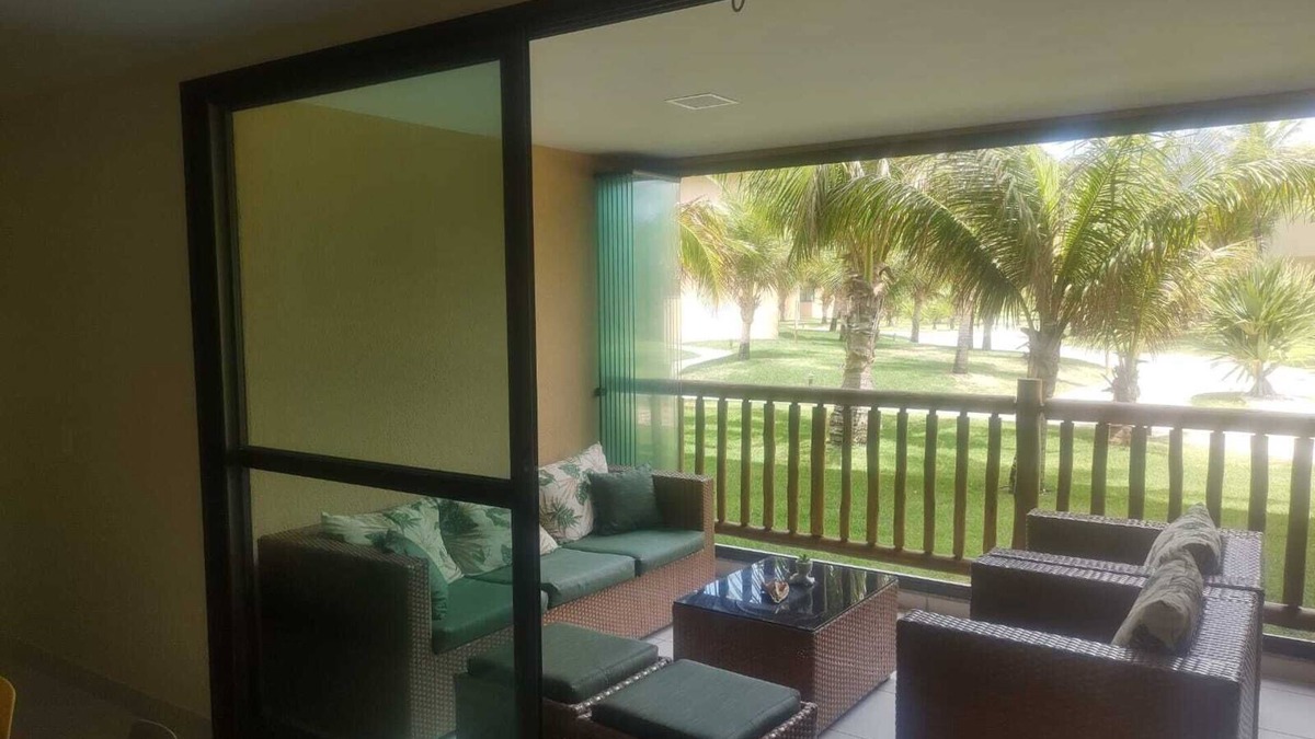 Pecém Apartment | Ground floor apartment, in the VG Sun condominium. Condominium right on the sand.