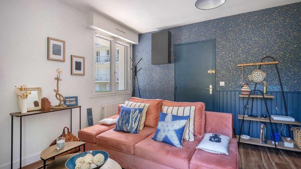 Pornic Apartment | Ground floor for 3 people near the beach