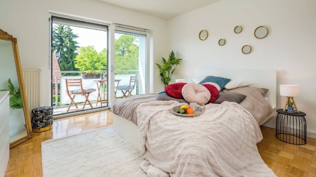 Freilassing Apartment | Ground floor "R" Bright 80m² 3-room apartment near Salzburg