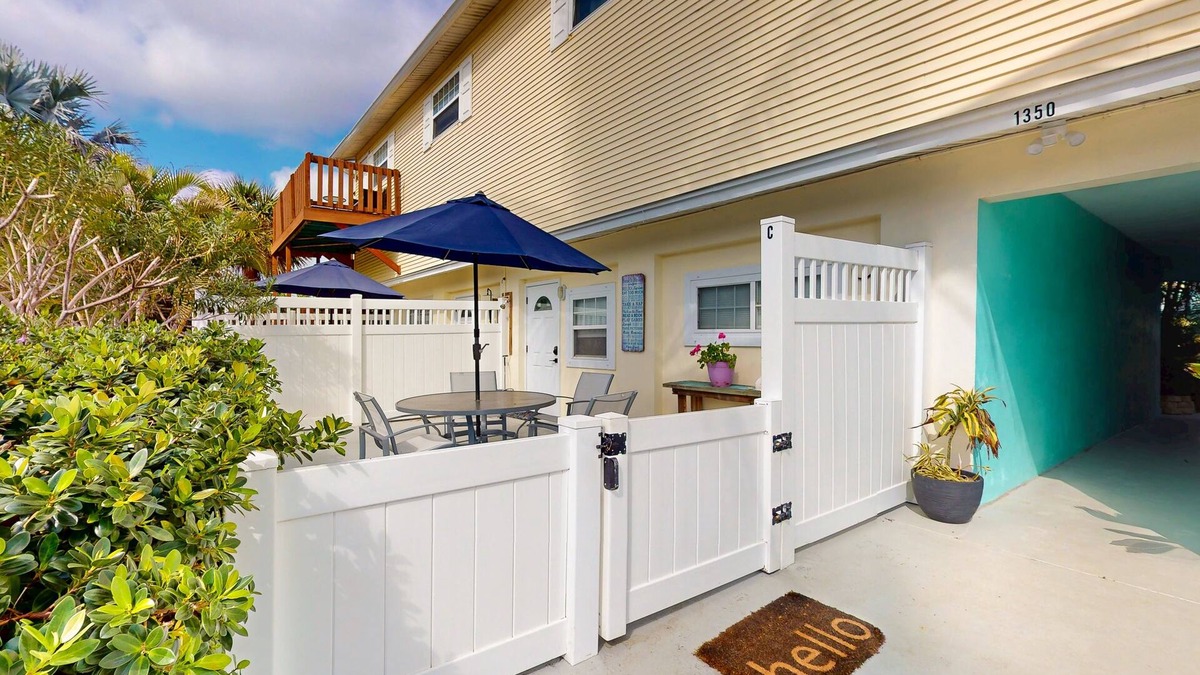 Melbourne Beach House | Ground-level condo w/patio, WiFi, AC, steps to the beach, near attractions