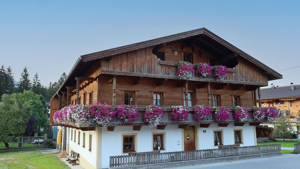 Reith im Alpbachtal Apartment | Group home on a farm only 80 m from the ski bus