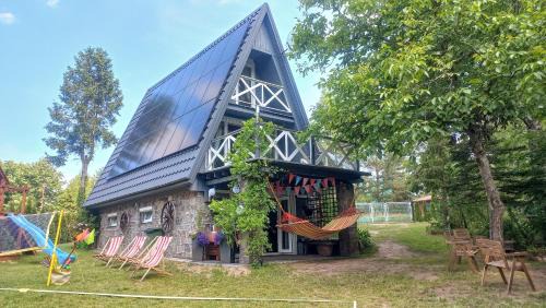 Szemud Cabin | Grygielówka nad jeziorem - sauna & jacuzzi