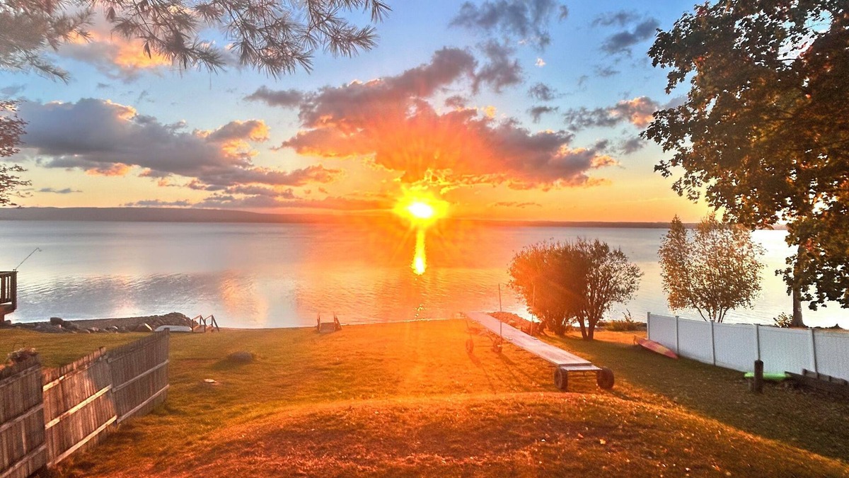 Cranesville House | GSL Waterfront Cottage With Million Dollar Views and 65 of Lakefront