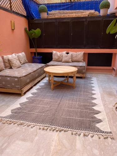 Oulad Khallouf Apartment | Gueliz luxe appartement terrasse