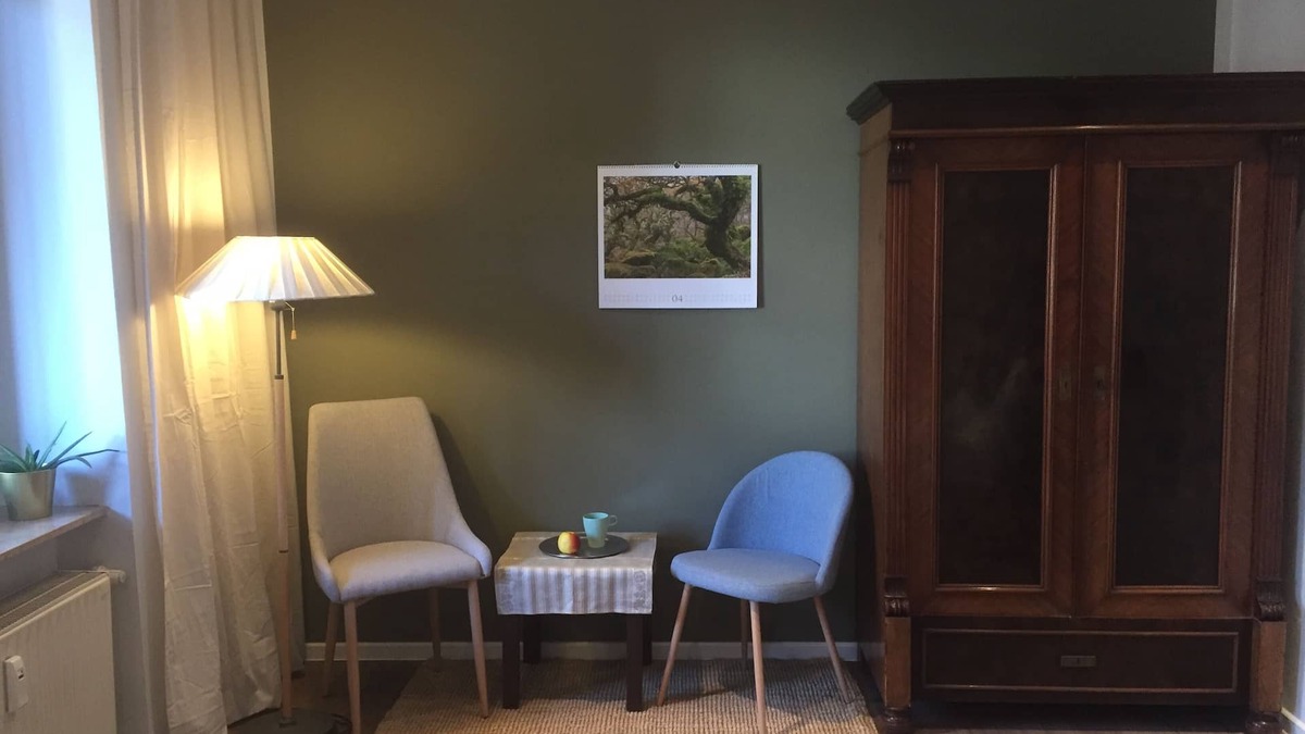Bruhlervorstadt Apartment | Guest apartment on Petersberg with balcony
