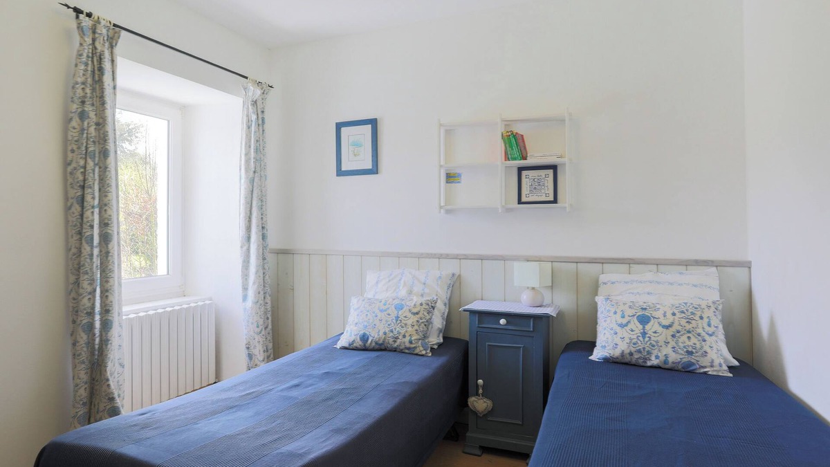 Pontrieux Bed & Breakfast | Guest House 'Chambre Jardin 1 Ou 2 Lits' with Shared Terrace, Shared Garden and Wi-Fi