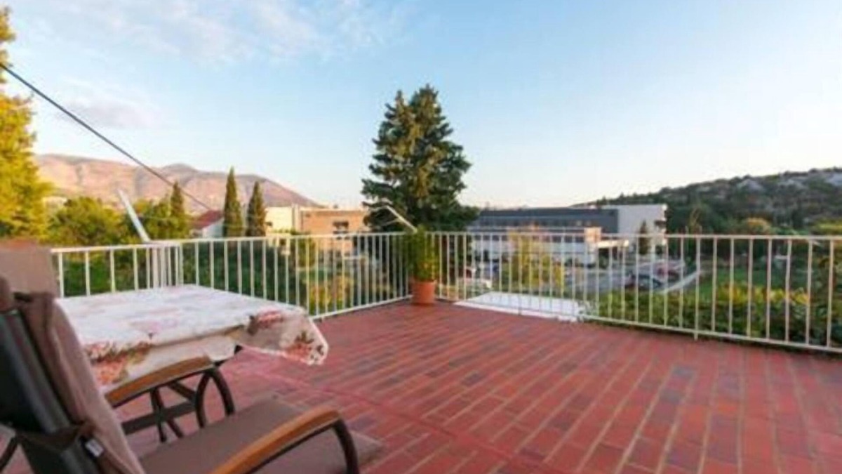 Srebreno Apartment | Guest House Kanjuo - Double Room with Terrace and Garden View