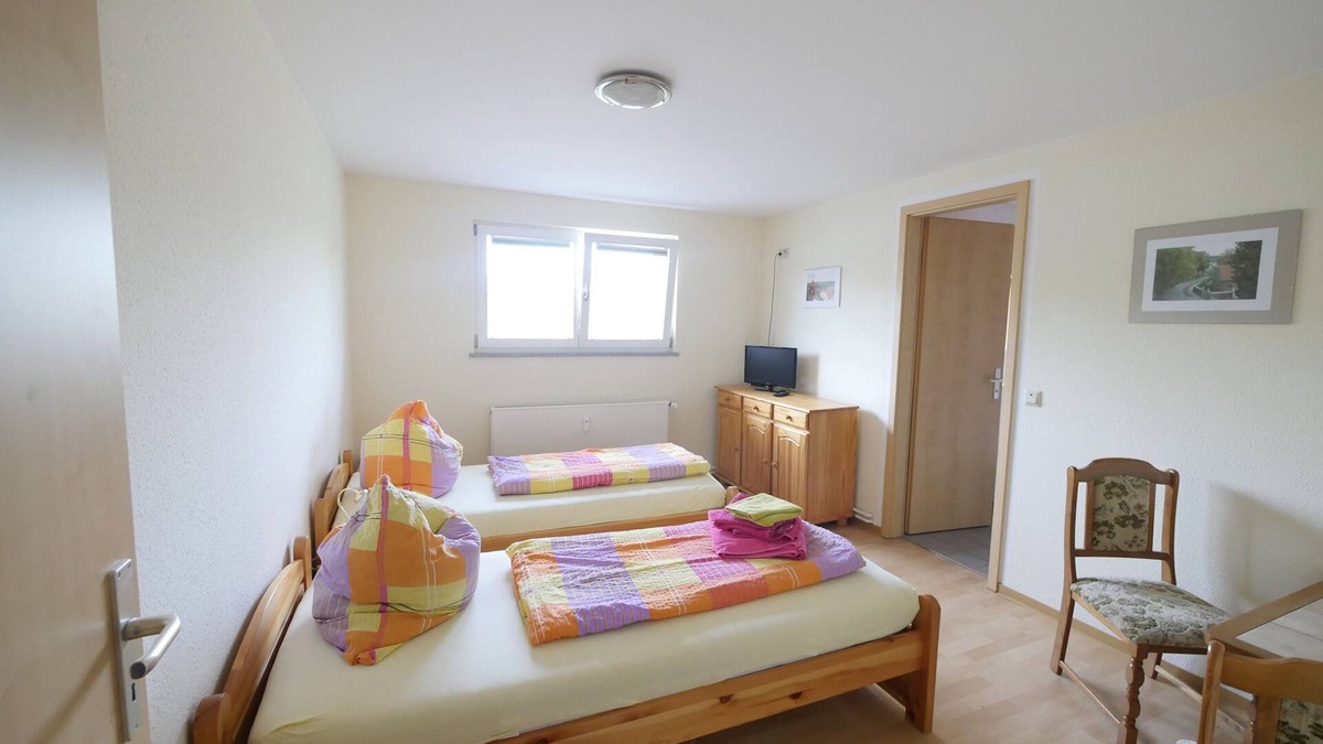 Melchow Apartment | Guest room 1 with shared kitchen for 2 persons