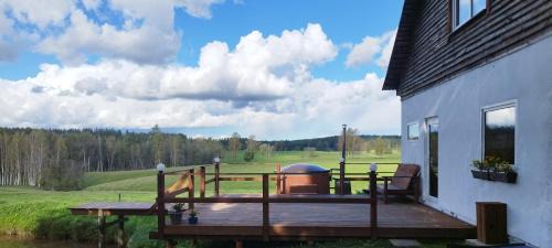 Vidzeme House | Guesthouse, Sauna & Jacuzzi in Gauja Valley - Kaķukalns