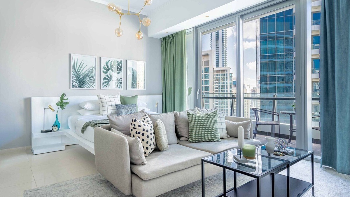 Dubai Marina Apartment | GuestReady - Marina View Studio l With Balcony