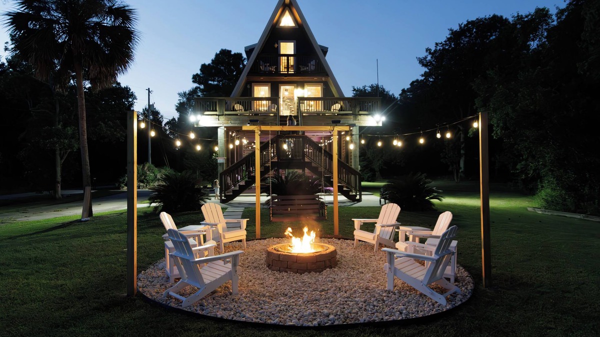 Gulf Park Estates Cabin | Gulf Views, Game Room, Fire Pit, Walk to Boat Launch and Pier, Near Down Town