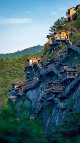 Shangrao County Apartment | Guzhonglou Mist Villa Mountain View Resort Hotel