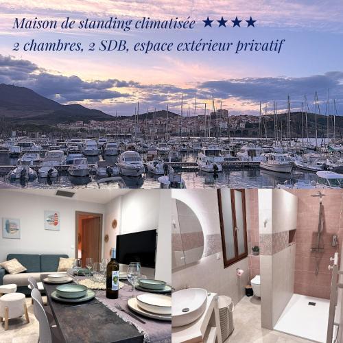 Banyuls-sur-Mer House | Hébergement de Standing à la Mer avec extérieur