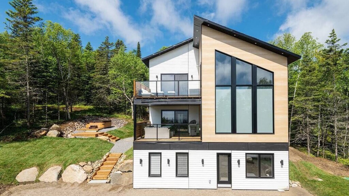 Saint-Joseph-de-la-Rive Ski Chalet | Hôtel à la maison - Le Visionnaire, spa et vue