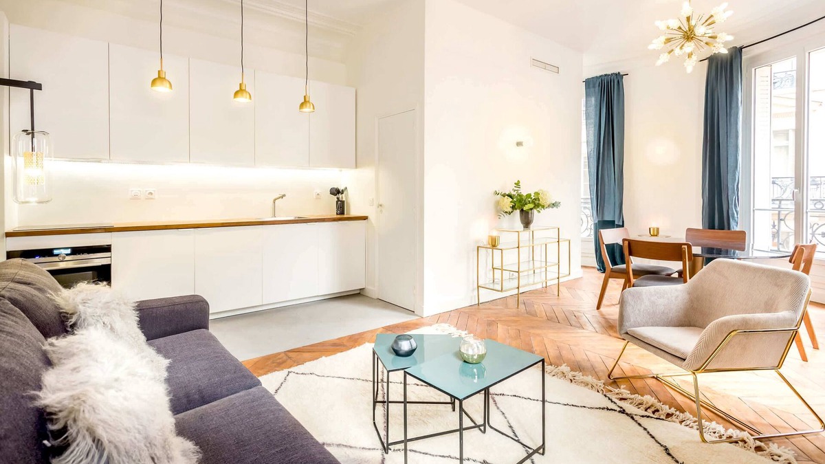 Gaillon Apartment | Habitat Parisien - 2BR-2BA - AC - Balcony - Opéra