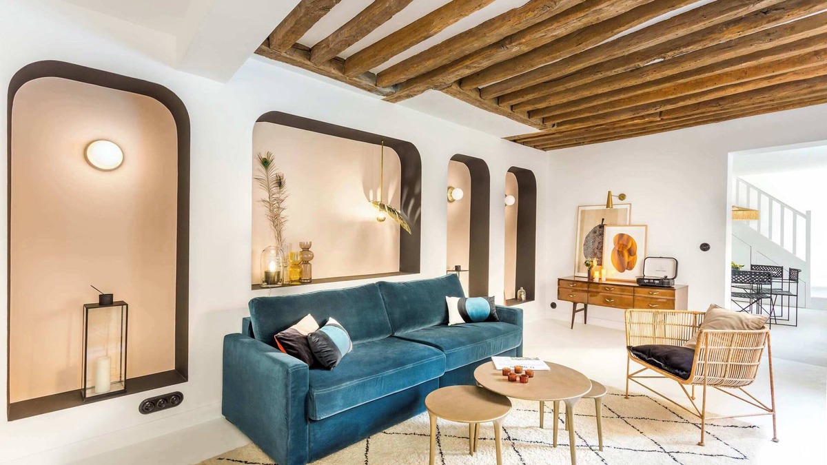 Saint-Germain-l'Auxerrois Apartment | Habitat Parisien 3BR3BA AC Louvre Rivoli Tuileries