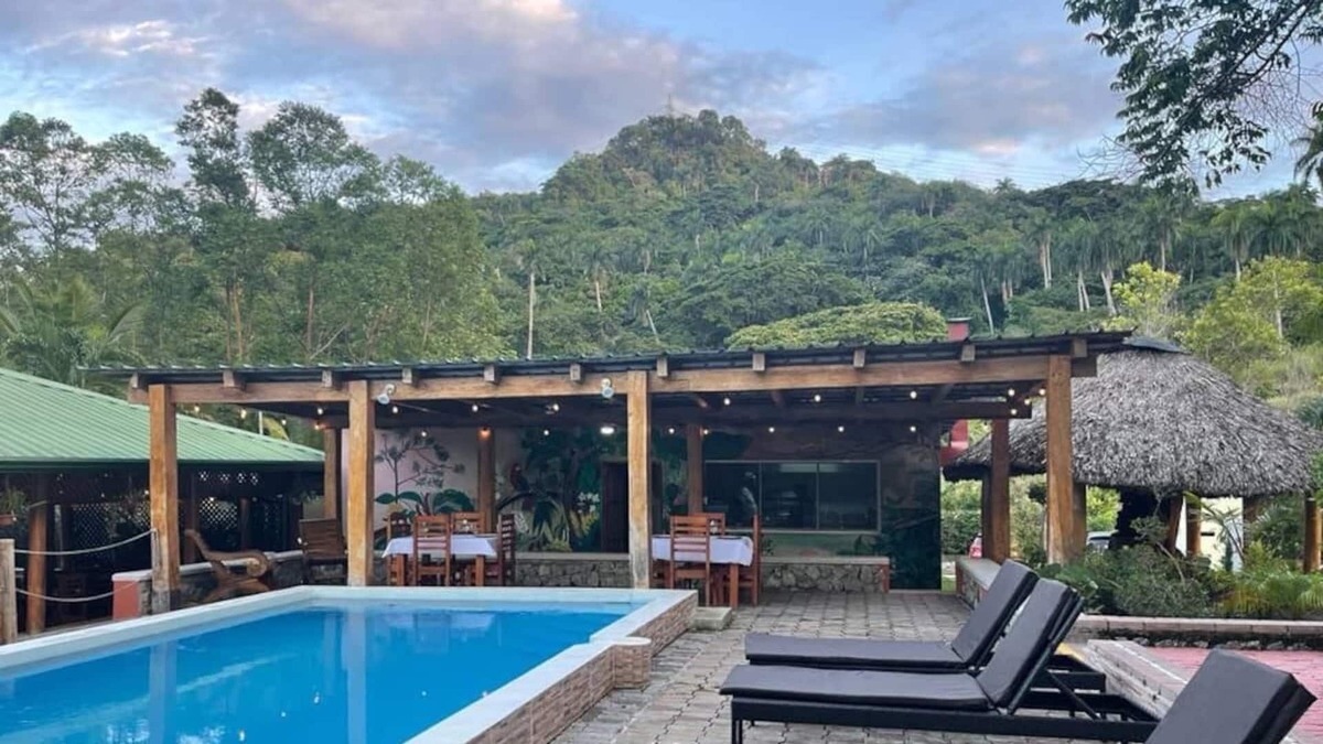 Puerto Plata Cottage | Hacienda La Huerta 2BR - Pool , Farm Animals