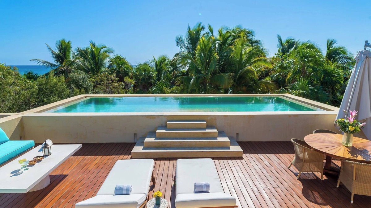 Chacchoben Villa | Hacienda Chekul - Luxury Beach-front Villa w/Private Chef, Pool, AC, in Tulum