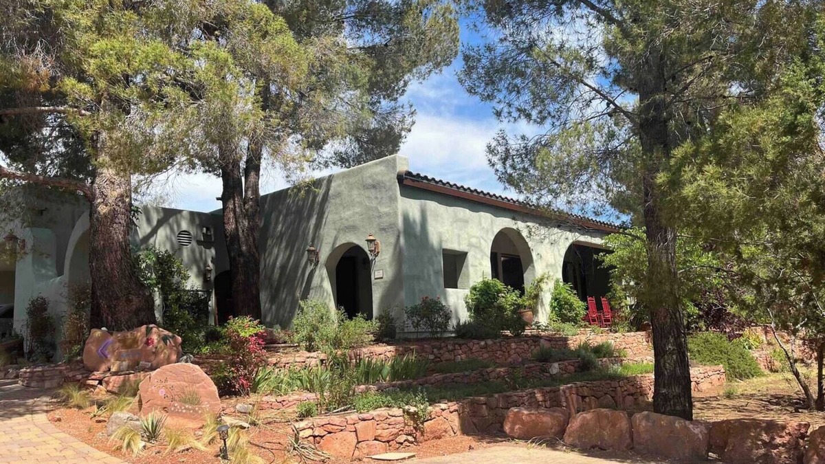 Cornville Apartment | Hacienda Private Suite & Patio overlooking garden