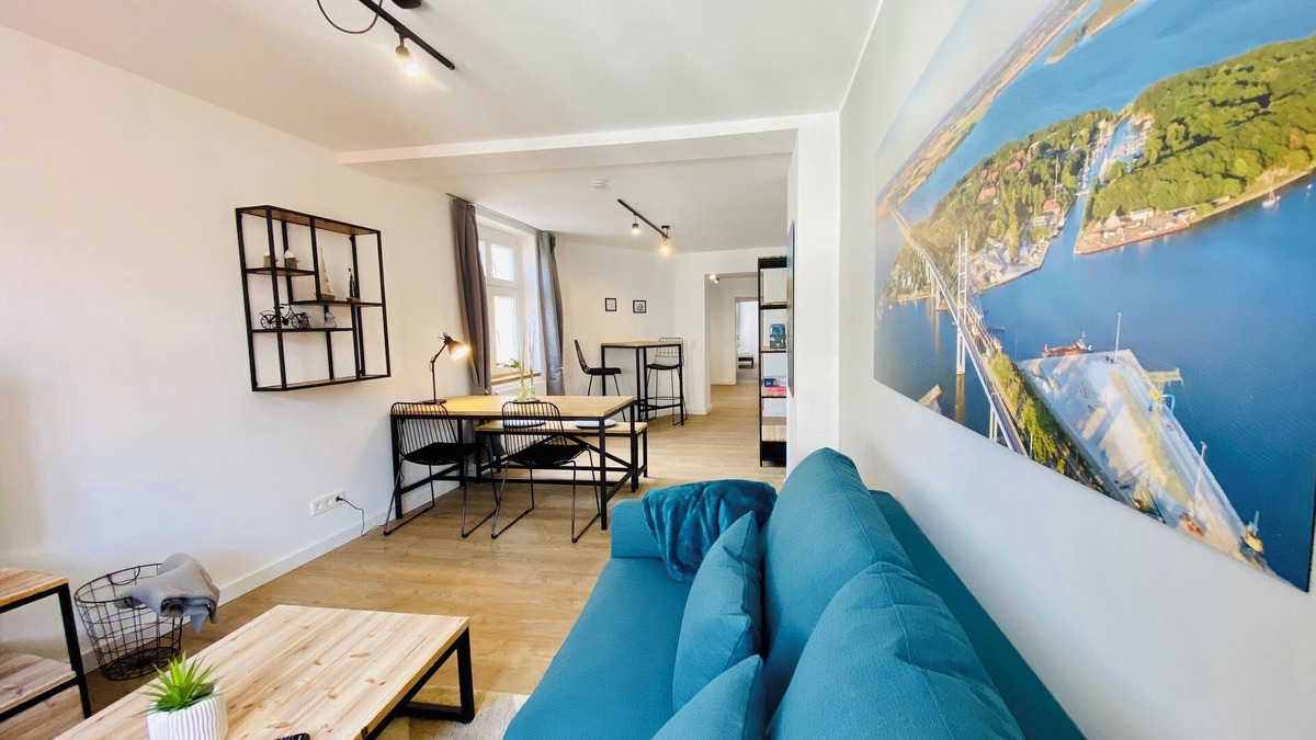 Bastionengurtel Apartment | HafenCity apartment 2 on the 3rd floor directly at Stralsund harbor