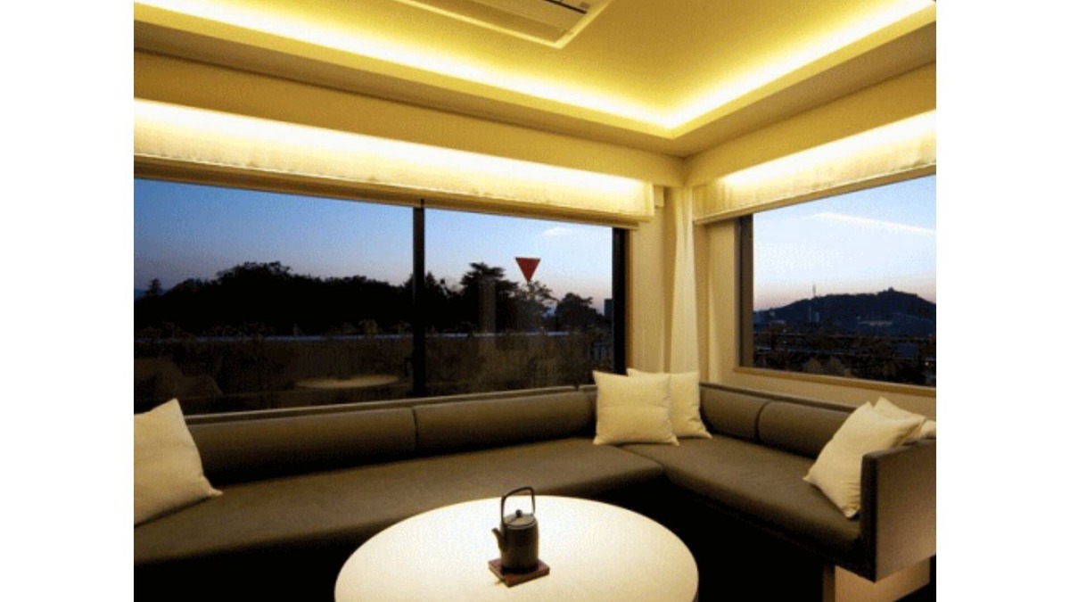 Dogo Hot Spring Hotel | Haiku Lounge Suite Westernstyle room with hot/Matsuyama Ehime