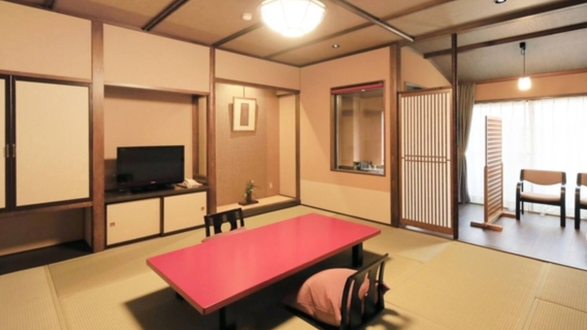 Kaminoyama Hotel | Half openair bath guest room Akanesai 2 meals /Kaminoyama Yamagata