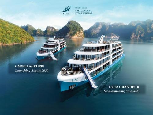Ha Long Boat Rental | Halong CapellaCruise - Member of Lyra cruise collection