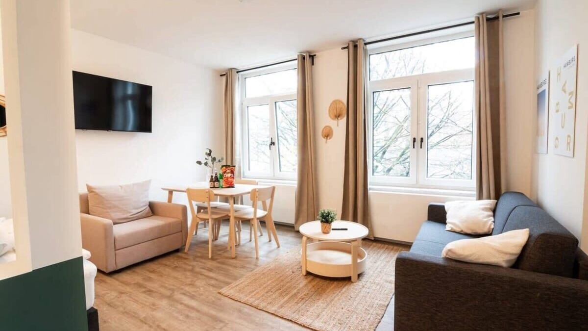 Eimsbuettel Apartment | Hamburg - Cosy Apartment for 5