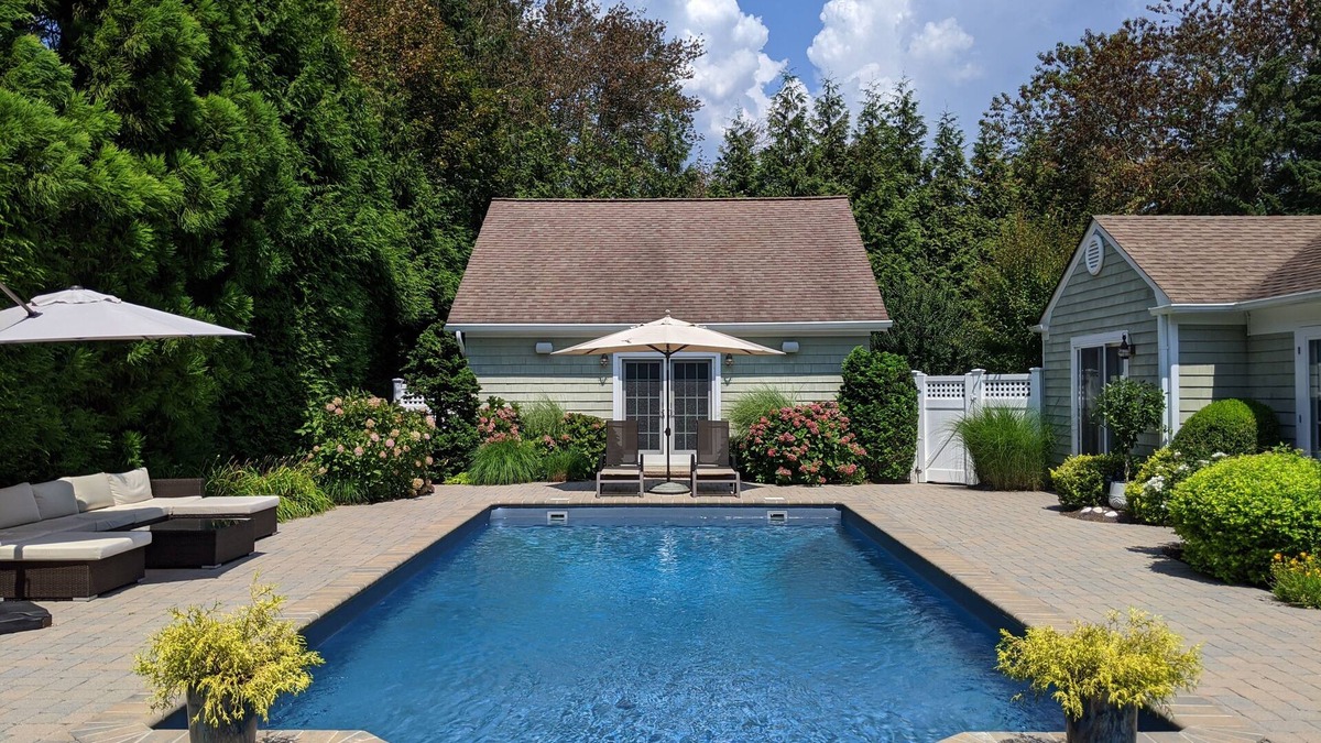 Remsenburg House | Hamptons Getaway With Pool, Bay, and Beach