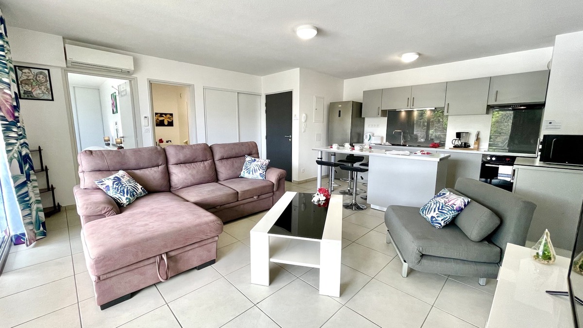 Faaa Condo | Hanitea flat, at the entrance of Papeete, 1bdr - Wi-Fi - park - 3 pers