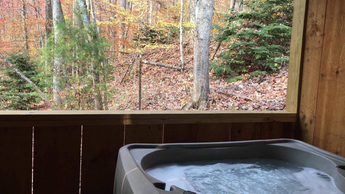 Candler House | Hanky Panky!- Hot Tub, Fireplace, Romantic, Secluded, WiFi