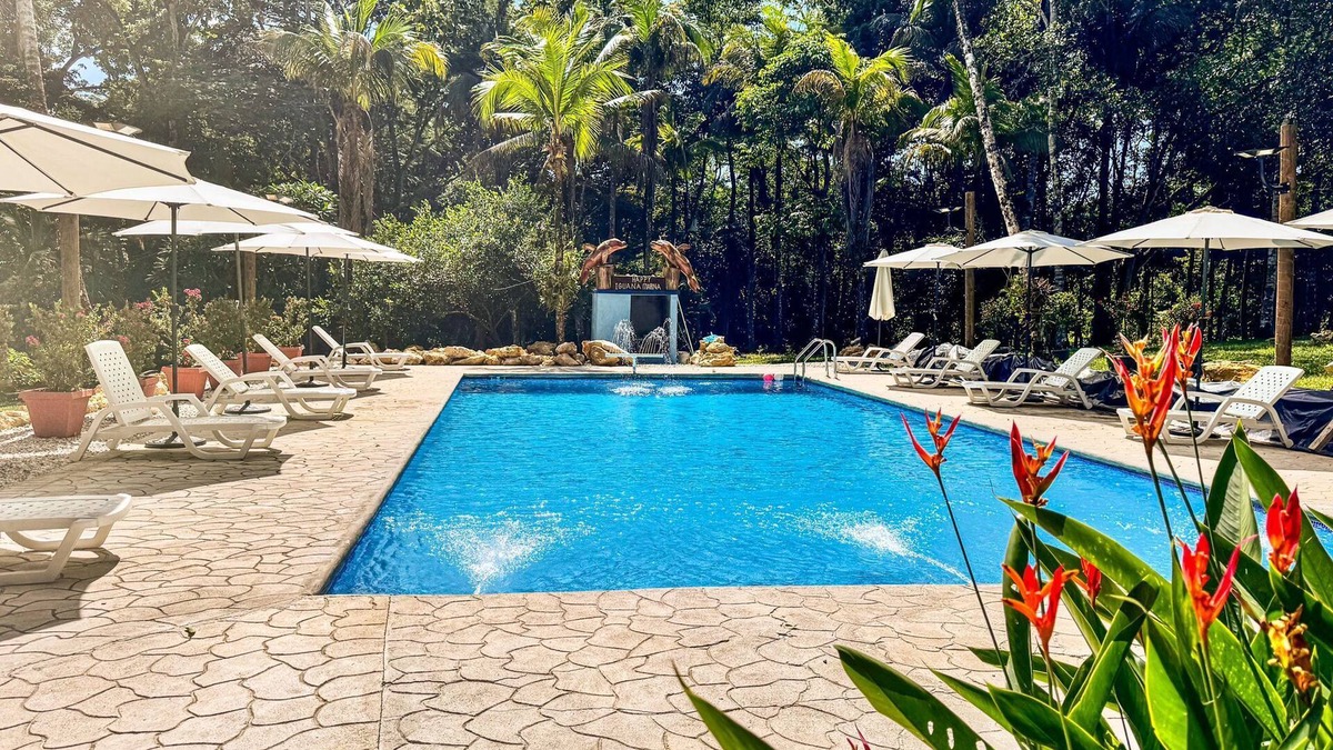 Fronteras Cabin | Happy Iguana Marina Ecolodge Waterfront Cabin #3, A/C, Starlink, Pool, Sleeps 8