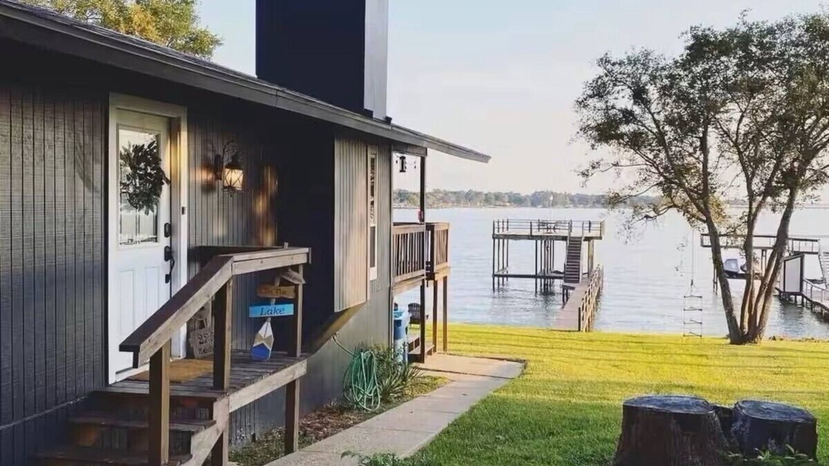 Gun Barrel City House | Harbor Point Hideaway at Cedar Creek Lake