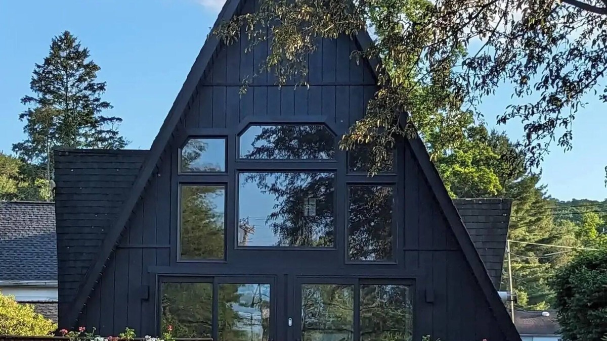 Harveys Lake House | Harveys Lake A-Frame with Hot Tub and Steam Sauna