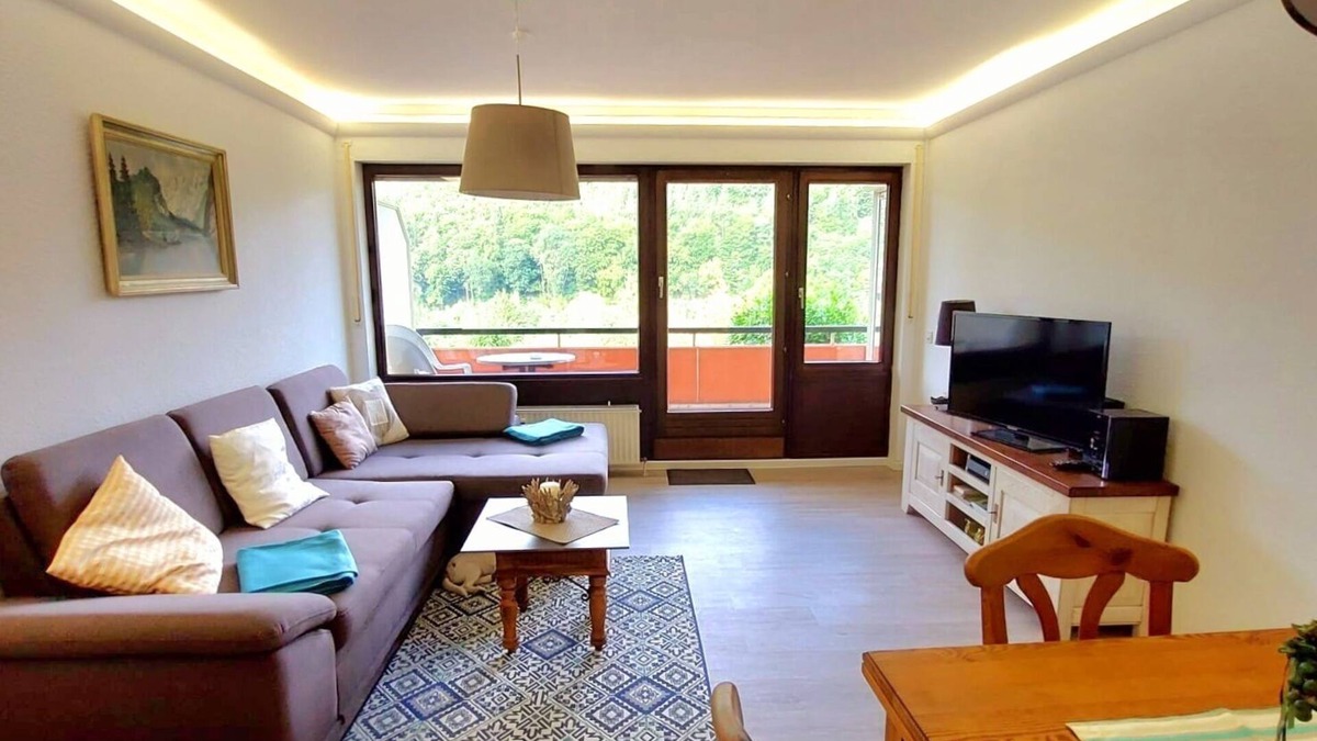 Laddeken Apartment | Harz with dog in the mountain town of Lautenthal with breathtaking views