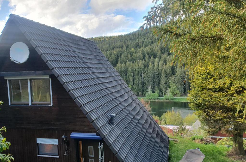 Erzgrube House | Haus Adler - Komplettes Ferienhaus am Badesee