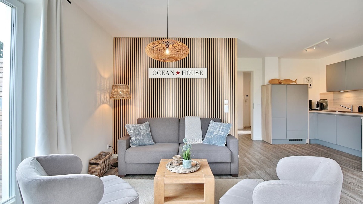 Haffkrug Apartment | Haus Meeresbrise Appartement 1