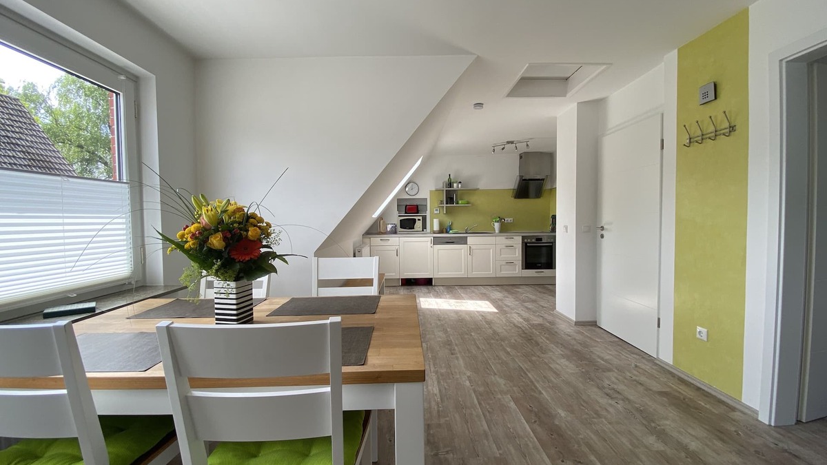 Center Apartment | Haus Wilhelmine OG in the heart of East Frisia. Centrally and quietly located apartment