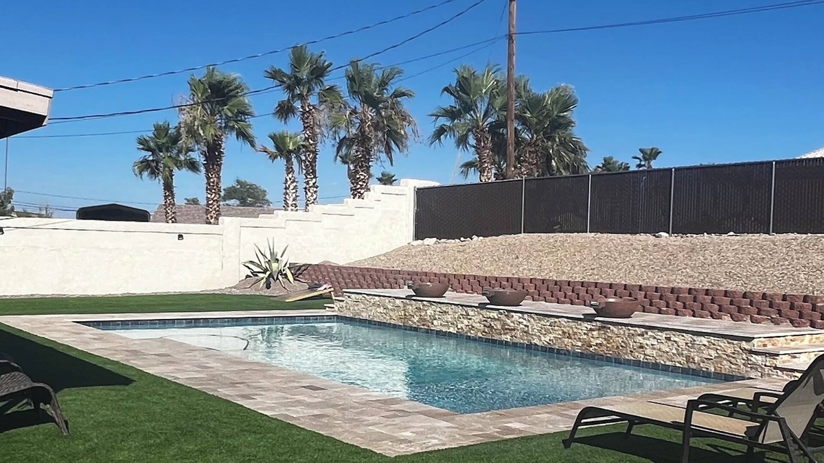 Lake Havasu City House | Havasu Poolside Escape. Sleeps 7, Boat Parking + Spa