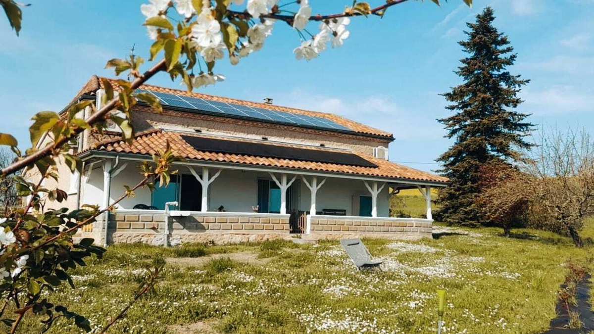 Brugnac House | Havre de Verdure à 10mn des Plages du Lot