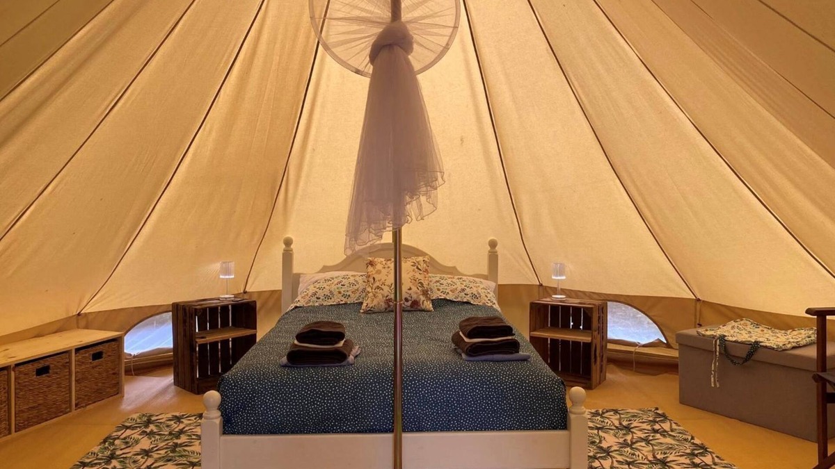 Moncrabeau RV Rental | Hazel Belle @Finders Keepers France. Adults only retreat with 13 acres and lake.