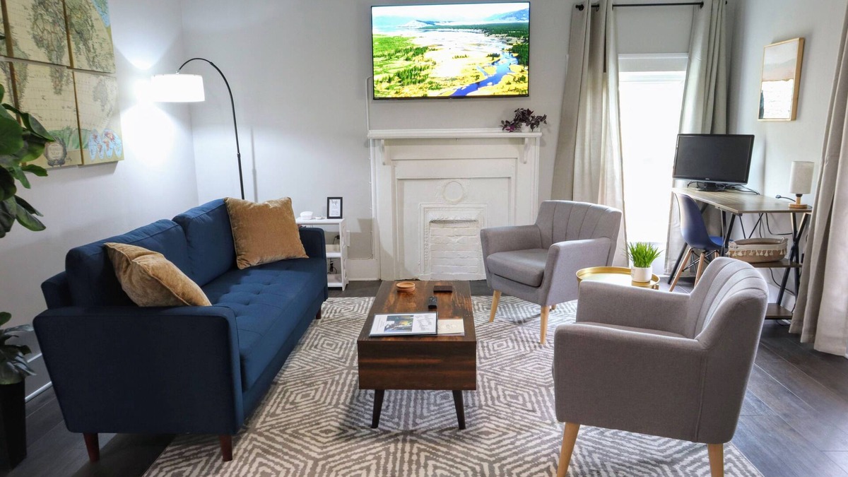 Fountain Inn House | Heart of Fountain Inn: 2BR Gem
