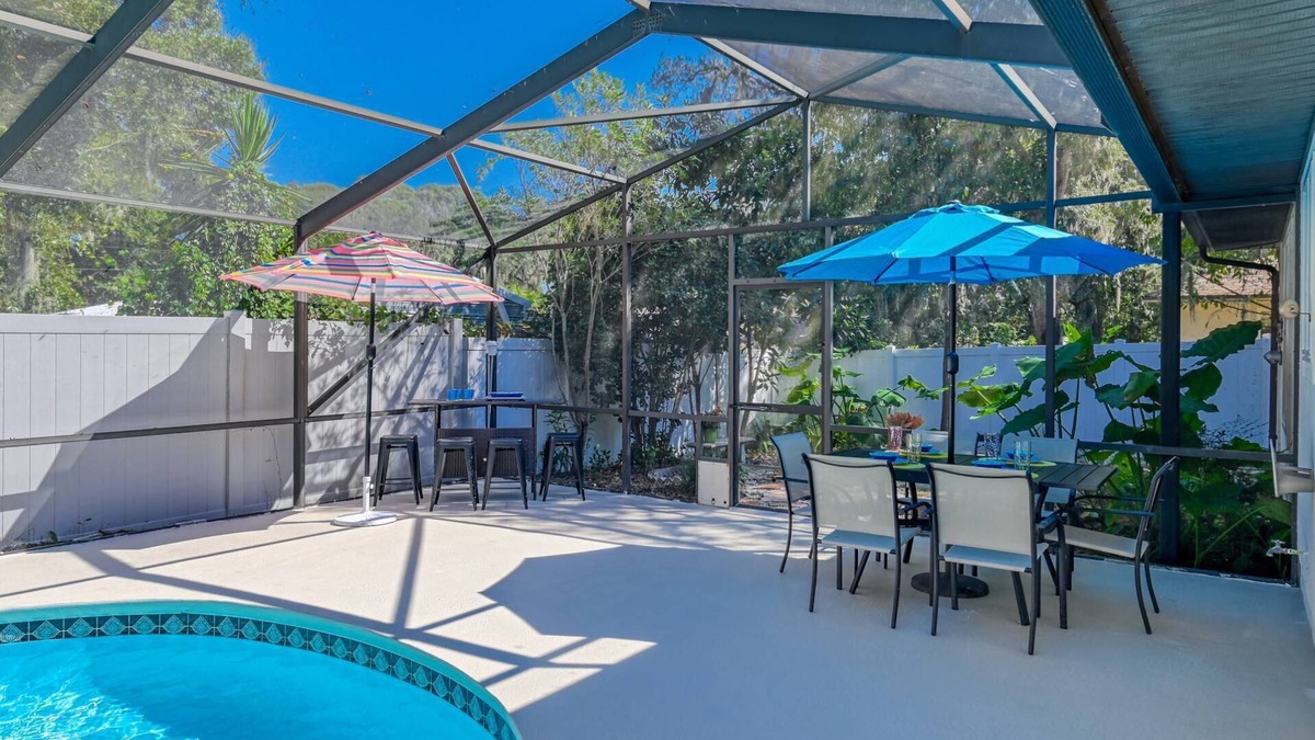St. Augustine South House | Heated Pool, 5 minute Walk to River Park with Boat Ramp, Near Downtown & Beach, $300 in Free Tickets