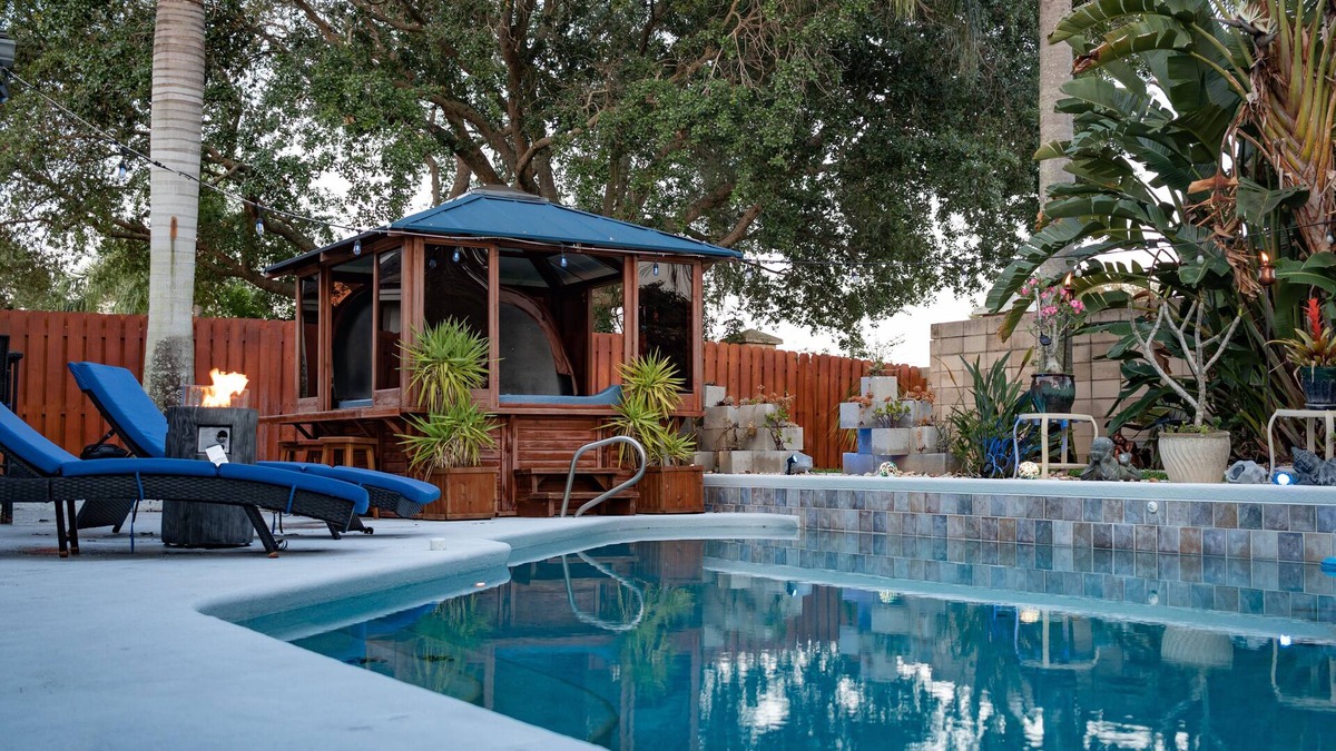 Tropic House | Heated Pool Home & SPA in Viera-w/Private Movie Theater!Your Home Away from Home