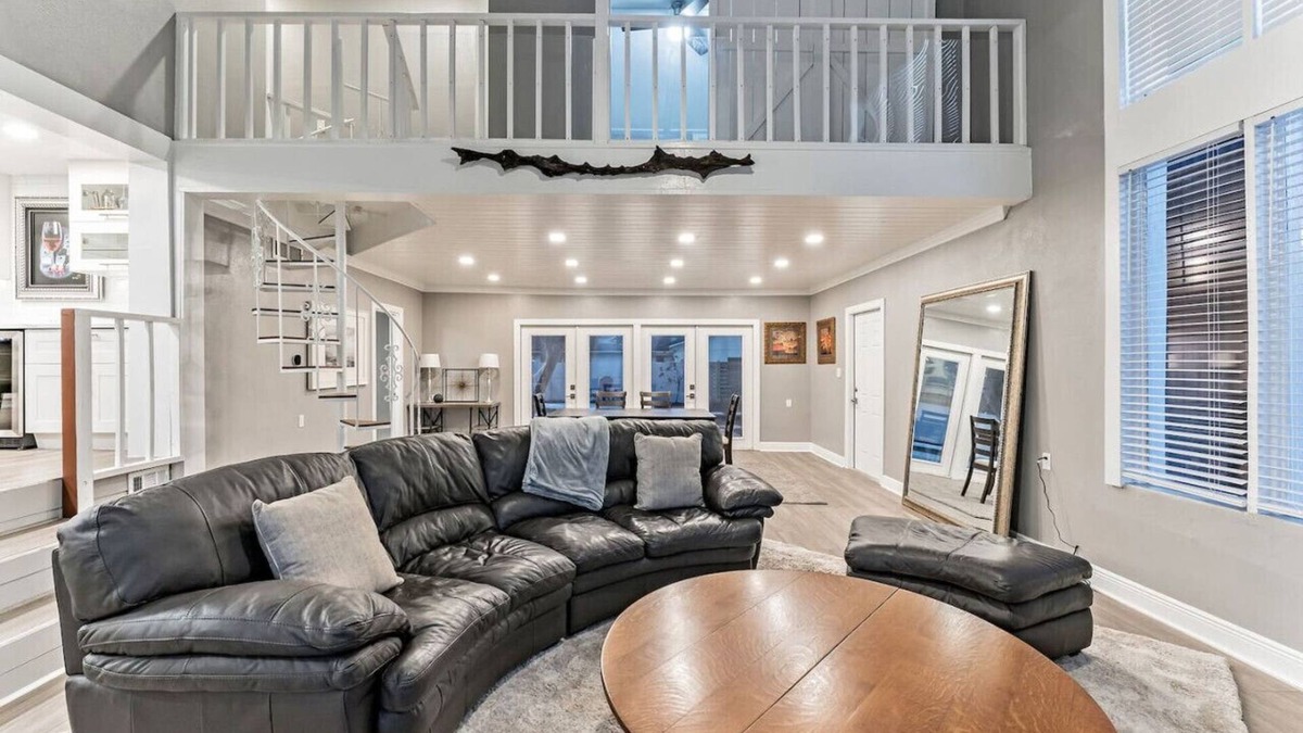 Merritt Island House | Heated Pool, Sleeps 21, 2 Kitchens, Custom Firepit, Outdoor Oasis, Near Beach