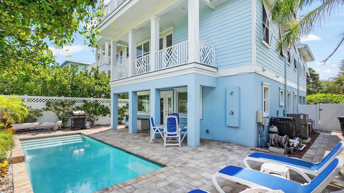 St. Augustine Beach House | Heated Pool, Elevator, Game Room & Ocean Decks