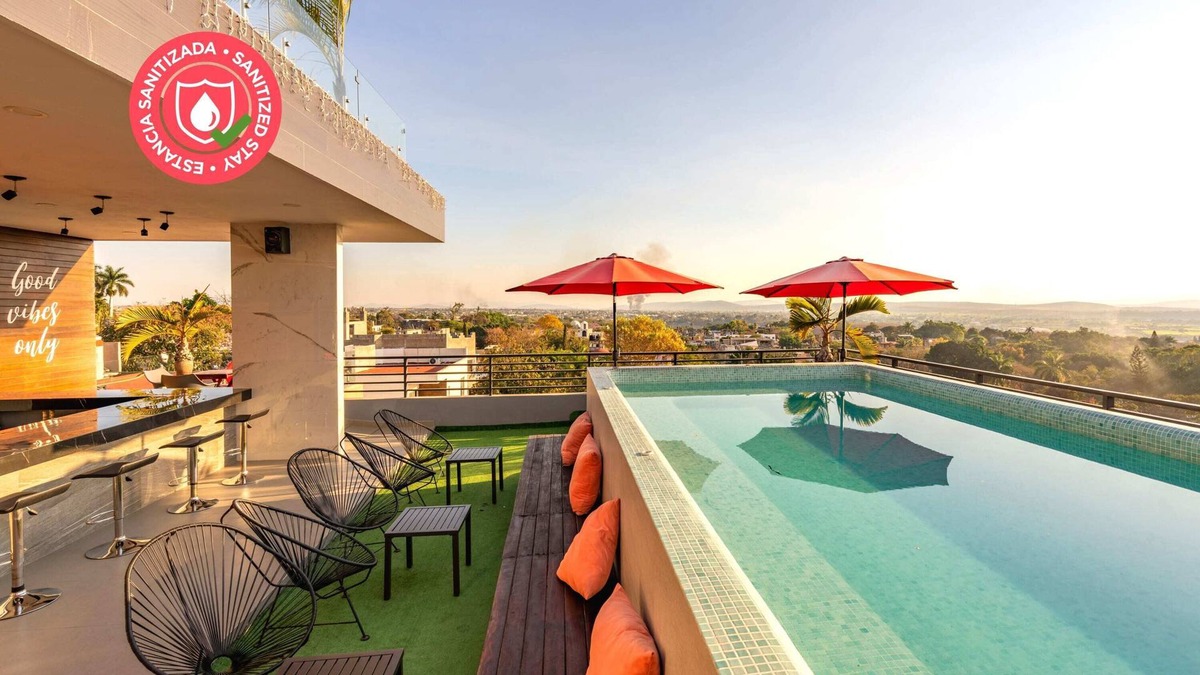 Oaxtepec Apartment | Heated pools and Sky Bar | New loft