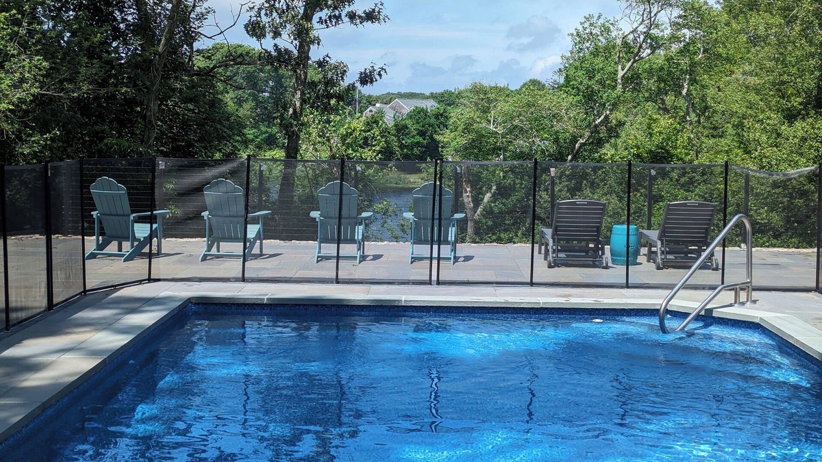 Hyannis Port Cottage | Heated saltwater pool! Walk to beach! Lakefront!