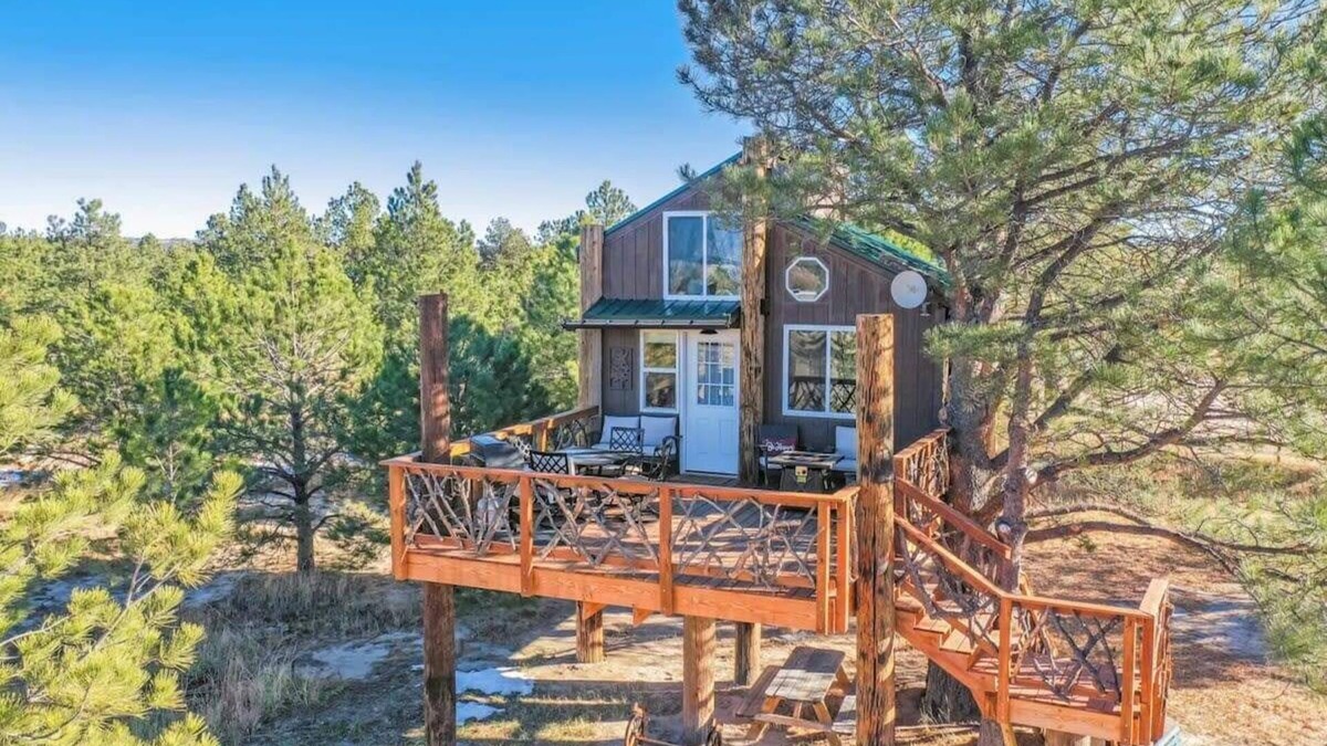 Larkspur Cabin | Heavenly Haven Treehouse
